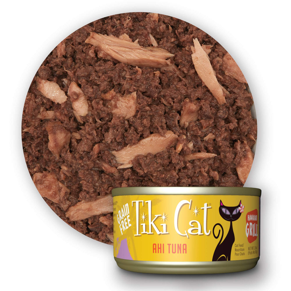 TIKI PETS main tenant boîte, portion pratique à servir