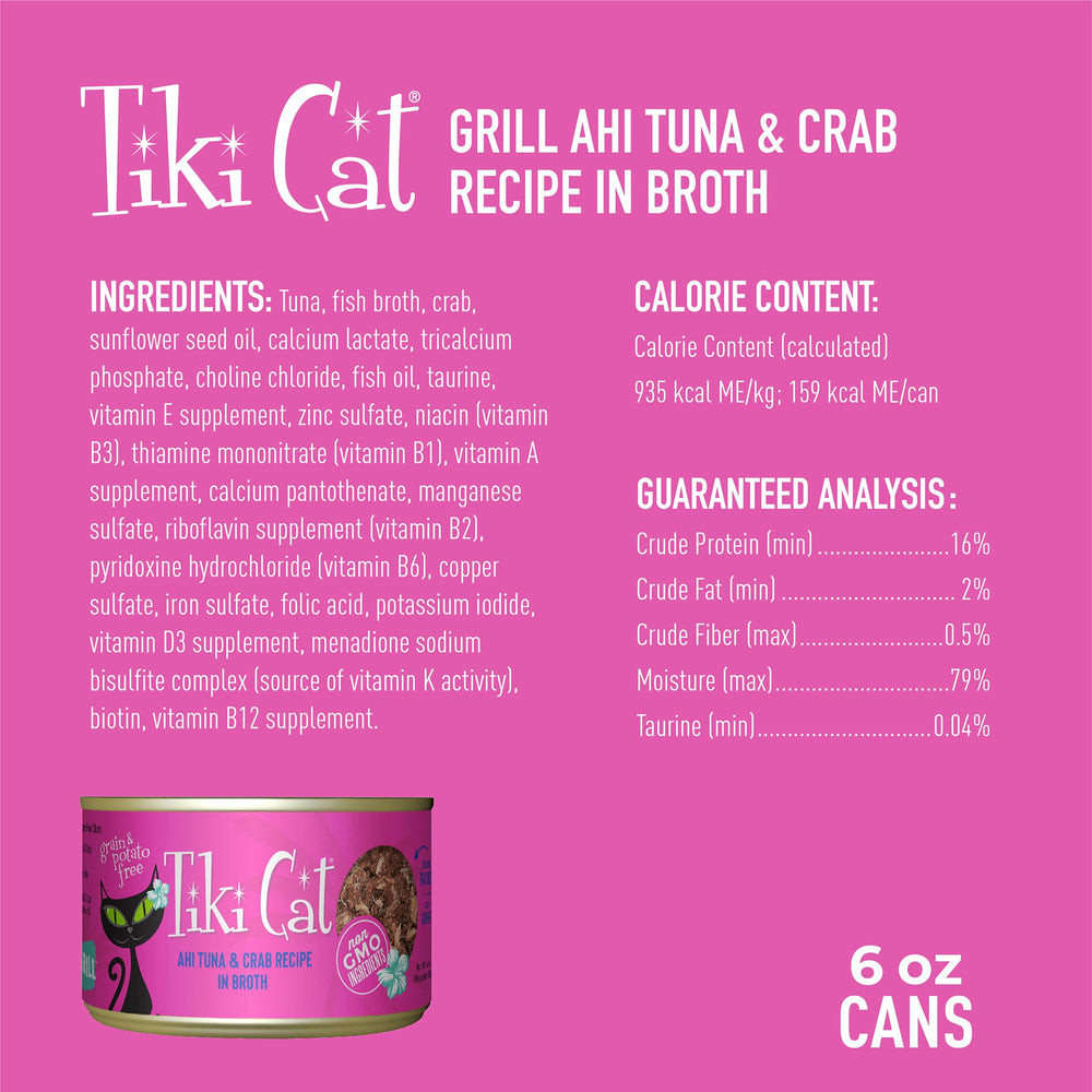 TIKI PETS gros plan morceau de crabe apportant texture et goût