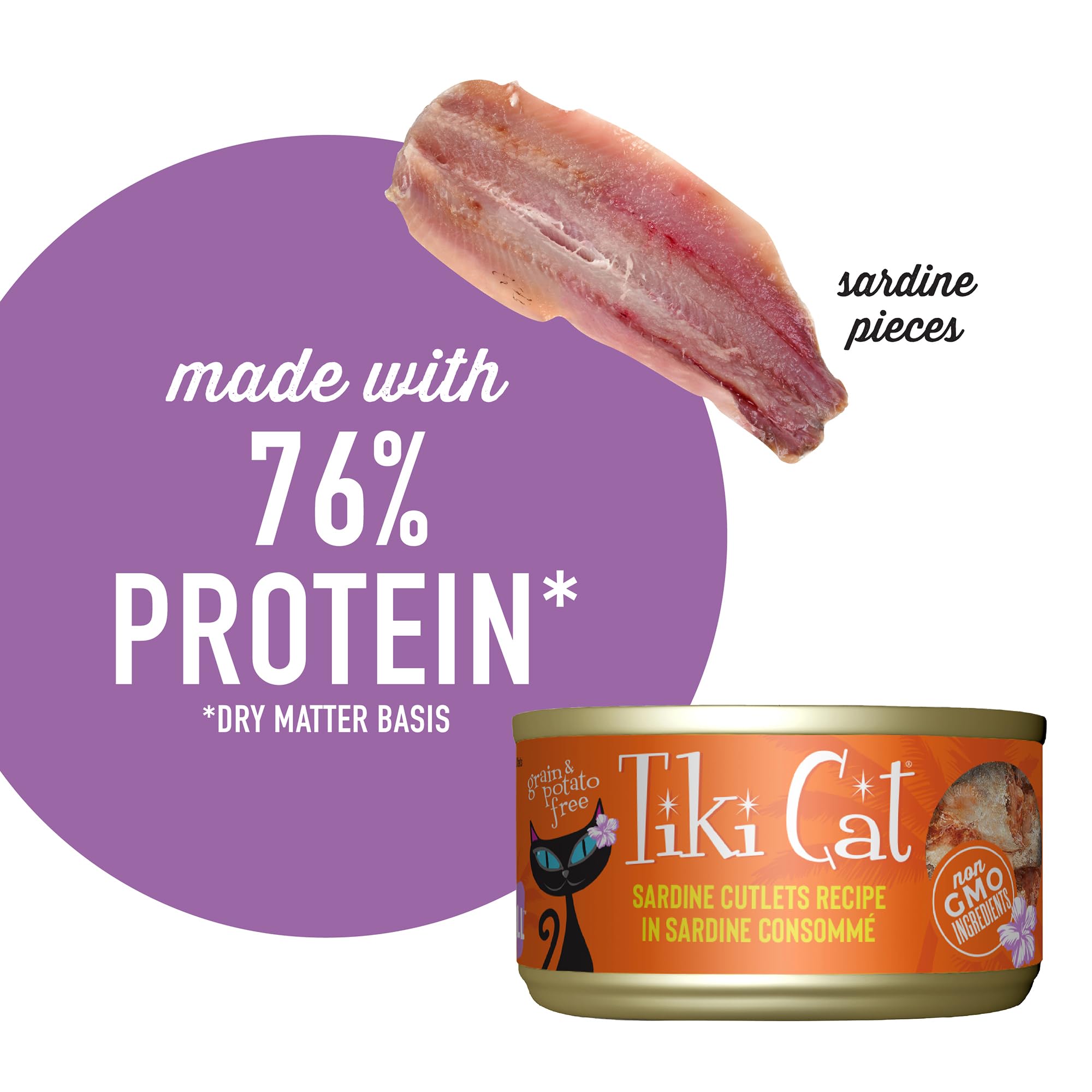 TIKI PETS portion servie dans une coupe, commande facile et contrôle des rations
