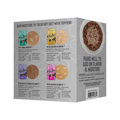 TIKI PETS gros plan morceaux de viande offrant protéines et texture