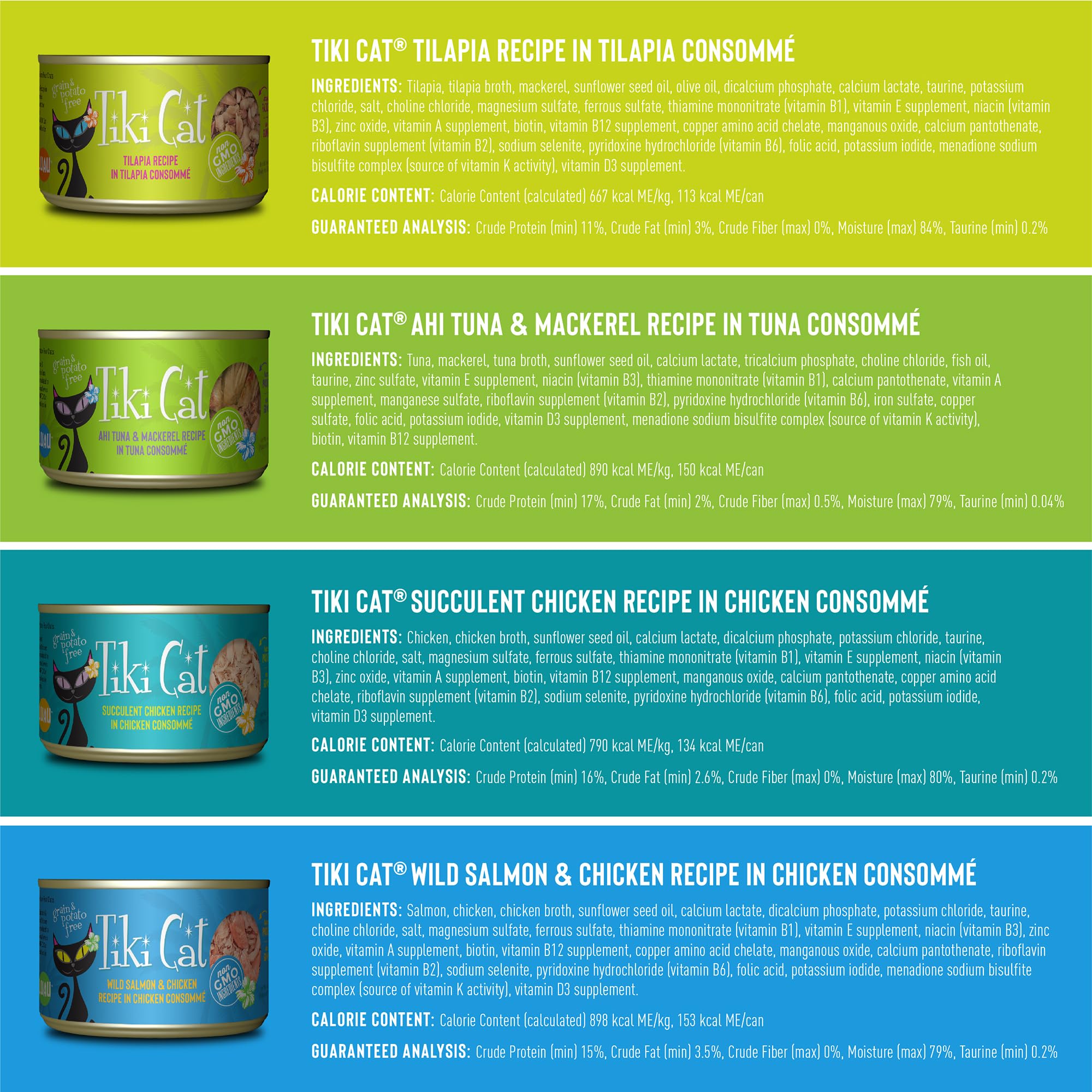 TIKI PETS gros plan sur texture effilochée pour appetit et goût