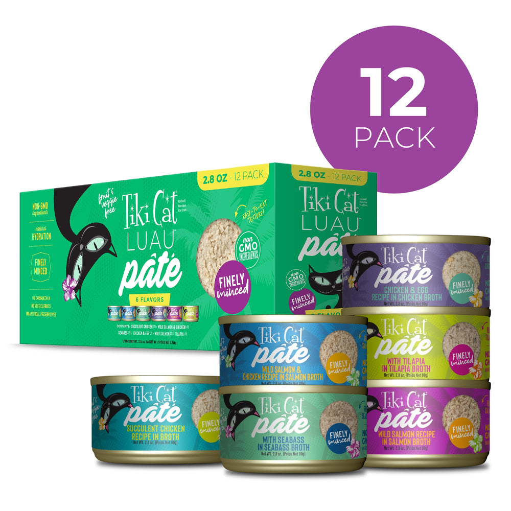TIKI PETS gros plan sur texture pâté lisse illustrant appétence pour chat