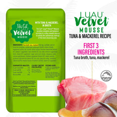TIKI PETS mousse servie dans un bol, démontrant portion prête à l’emploi et hydratation