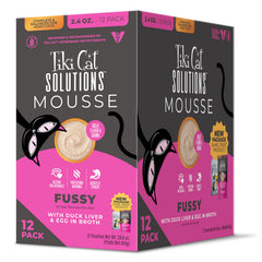 TIKI PETS Tiki Cat boîte montrant l’emballage attrayant et informations produit