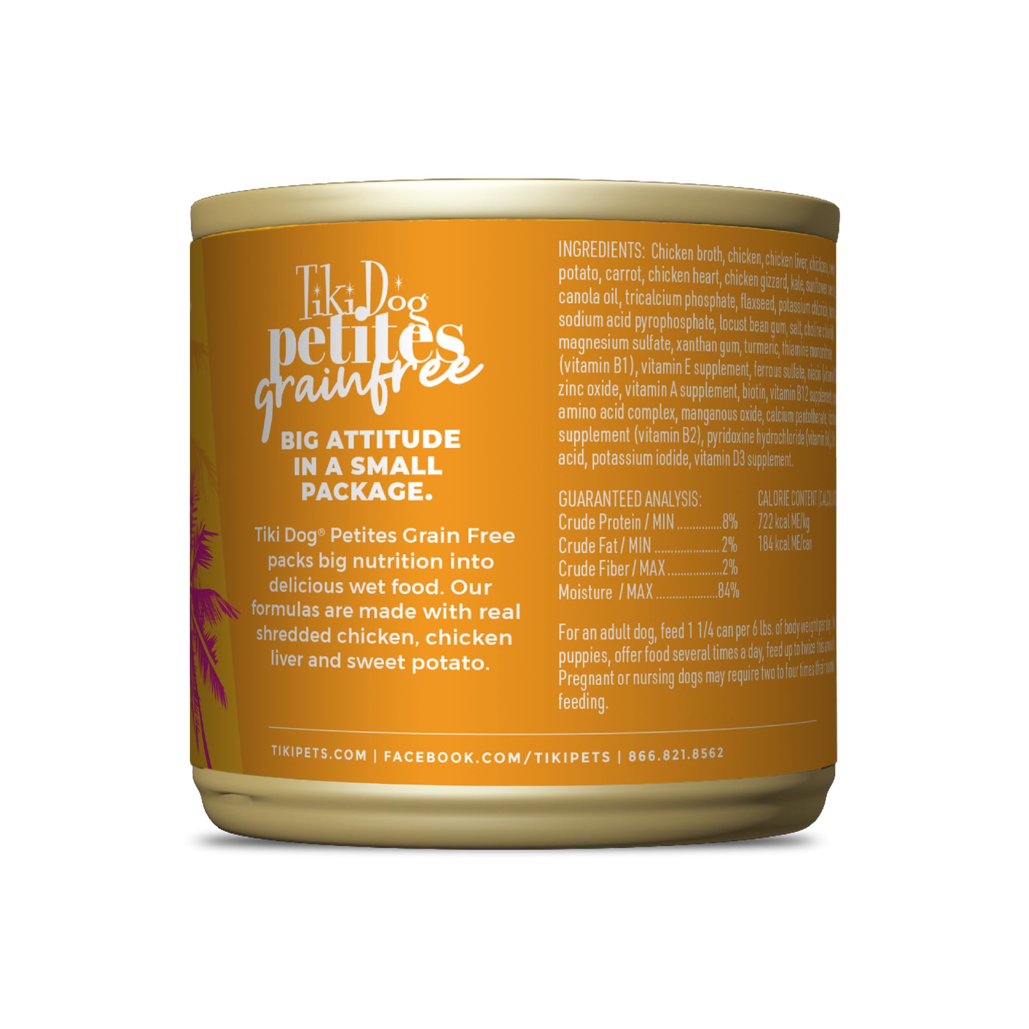 TIKI PETS gros plan texture effilochée et bouillon, facilité de mastication pour petites mâchoires
