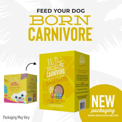 TIKI PETS sachet ouvert révélant sauce bisque appétissante et hydratante