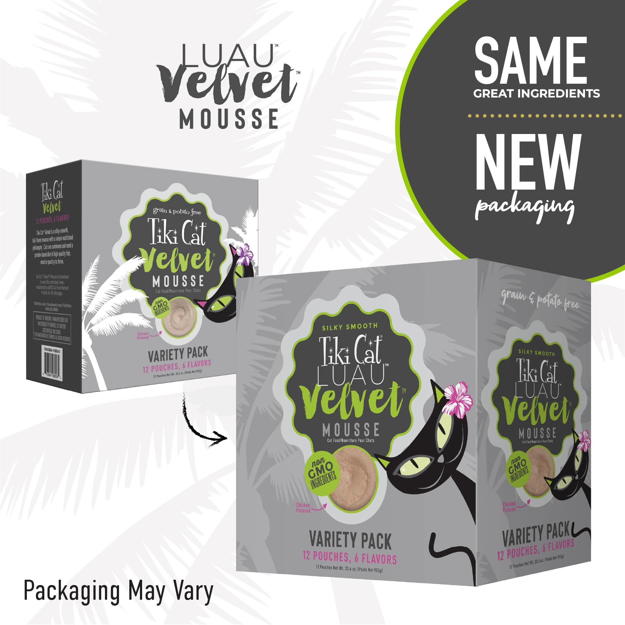 TIKI PETS mousse servie dans une coupelle pour un repas invitant
