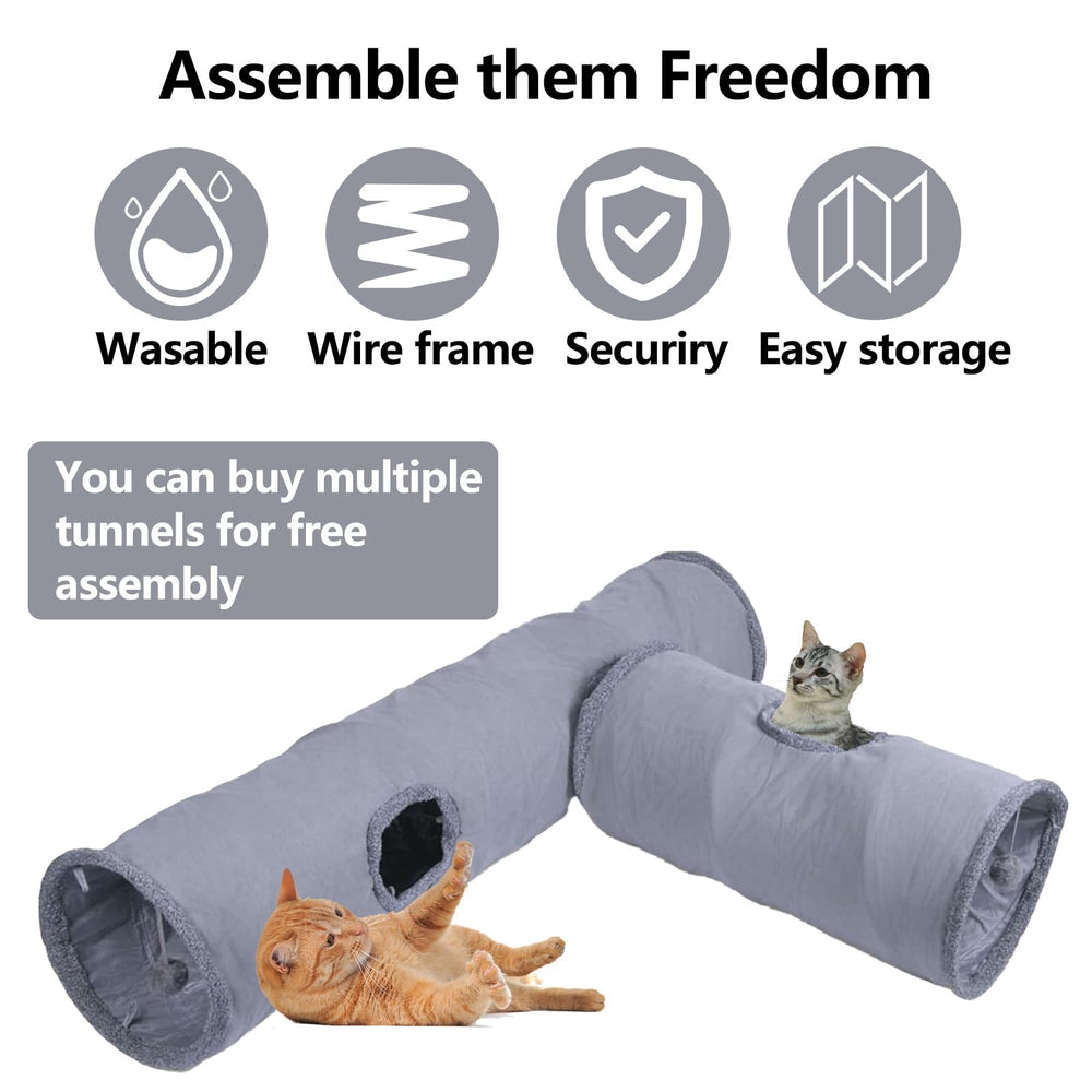 TiLanmiy tunnel comparaison taille illustrant échelle pour petits animaux