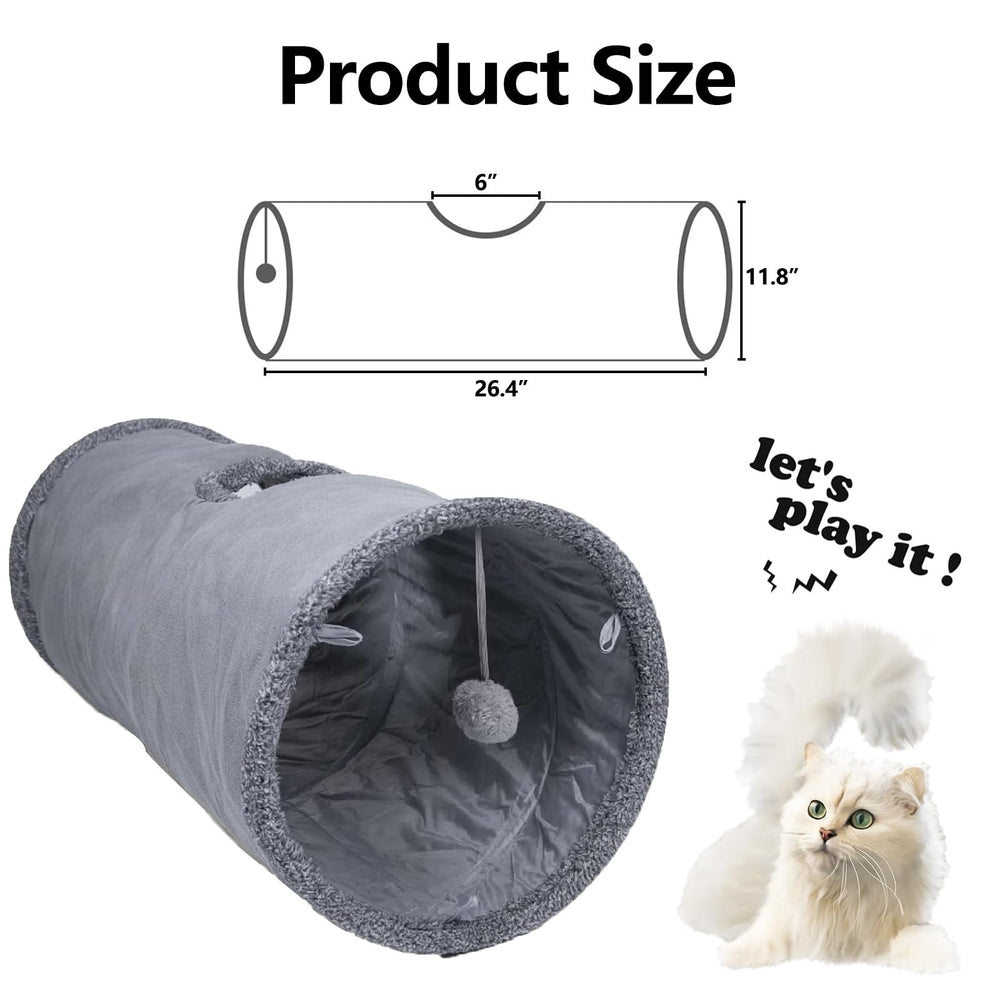 TiLanmiy petit chat dans le tunnel favorisant activité autonome