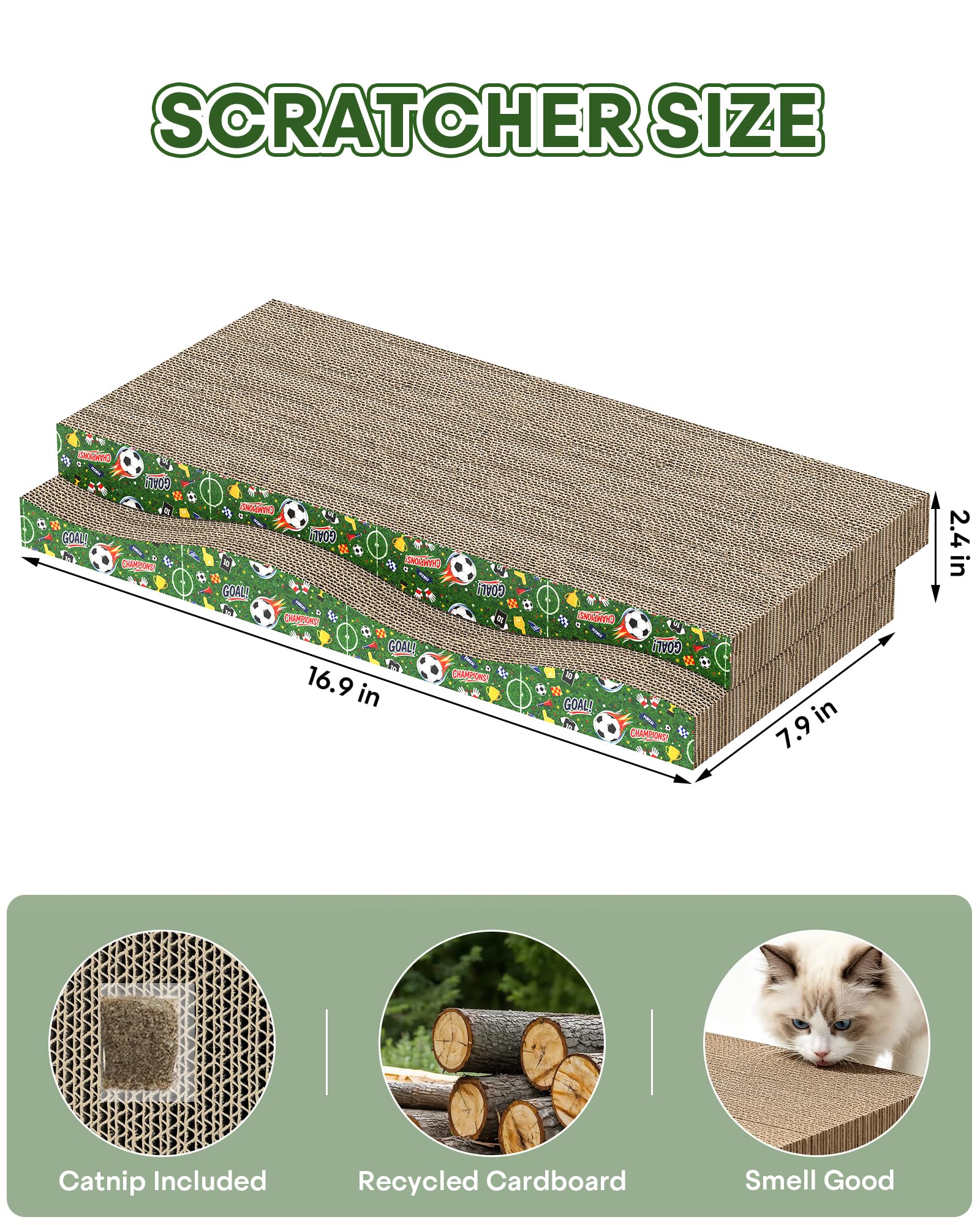 TIMHAKA gros plan texture en carton ondulé pour une griffade efficace