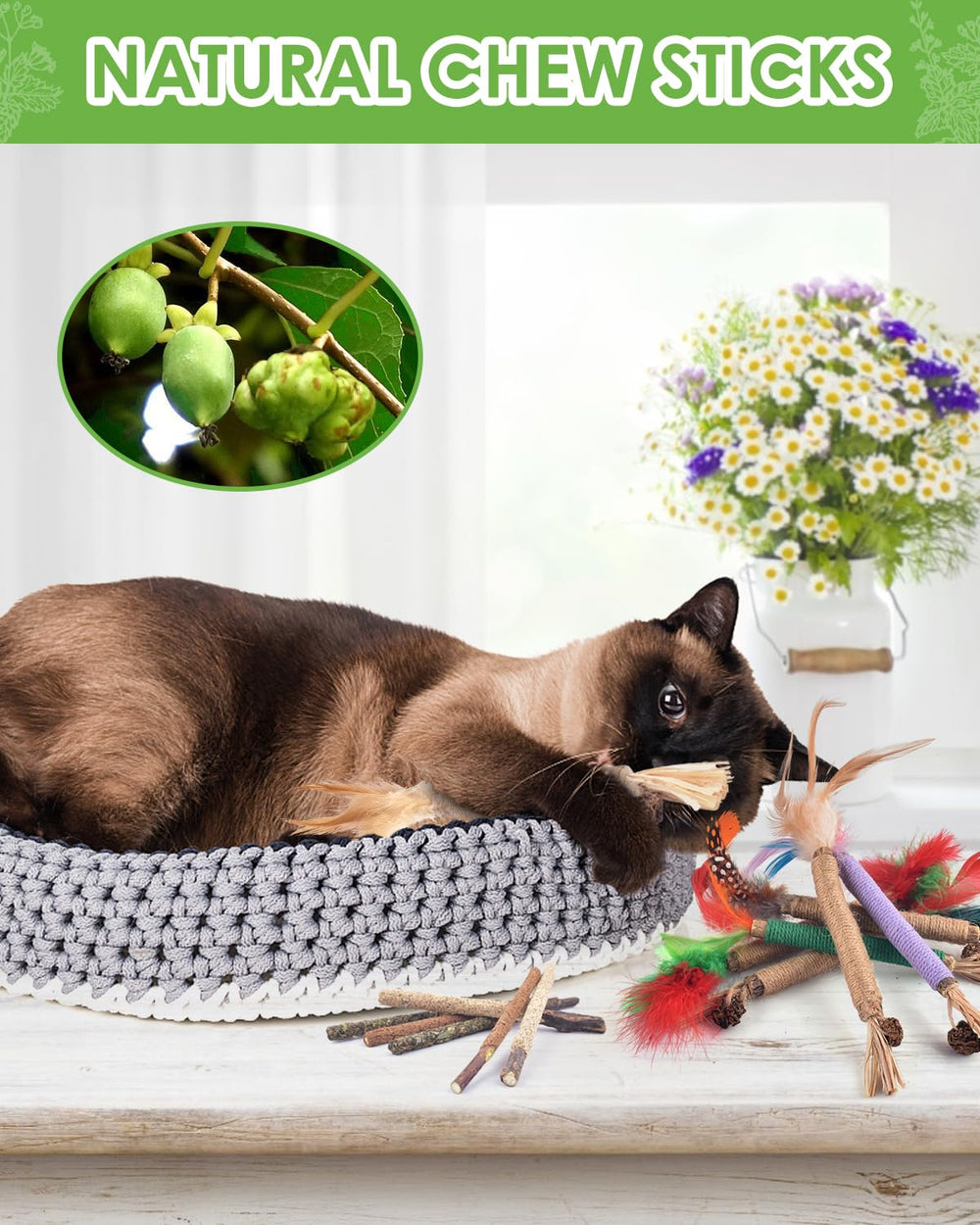 Pack ouvert TINDTOP 12 bâtonnets visible pour rangement et praticité