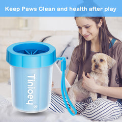 Tinioey kit complet avec serviettes brosse et baume pour soin après promenade