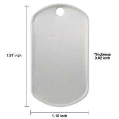 Tinsow plaque fixée sur un collier illustrant l'usage d'identification