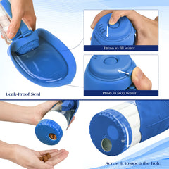 TIOVERY en utilisation lors d'une promenade pour hydratation rapide