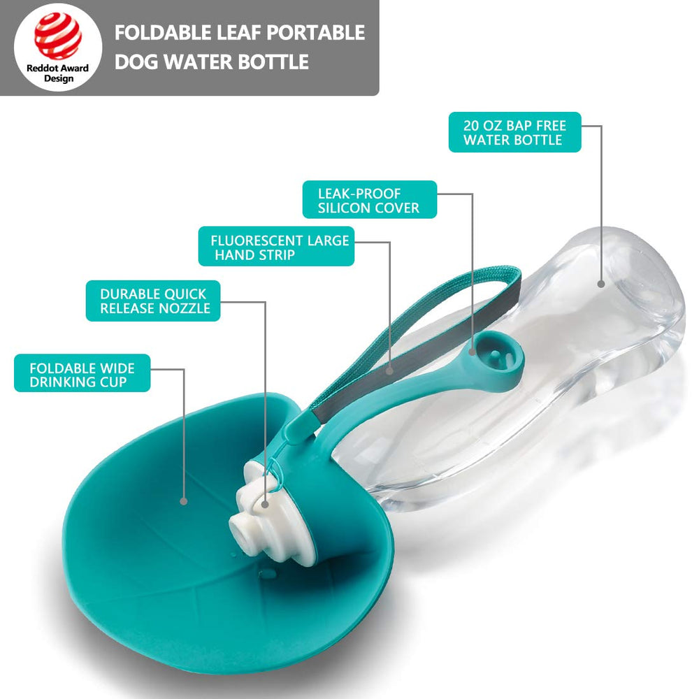 TIOVERY gros plan du bol en silicone en forme de feuille, confortable pour boire