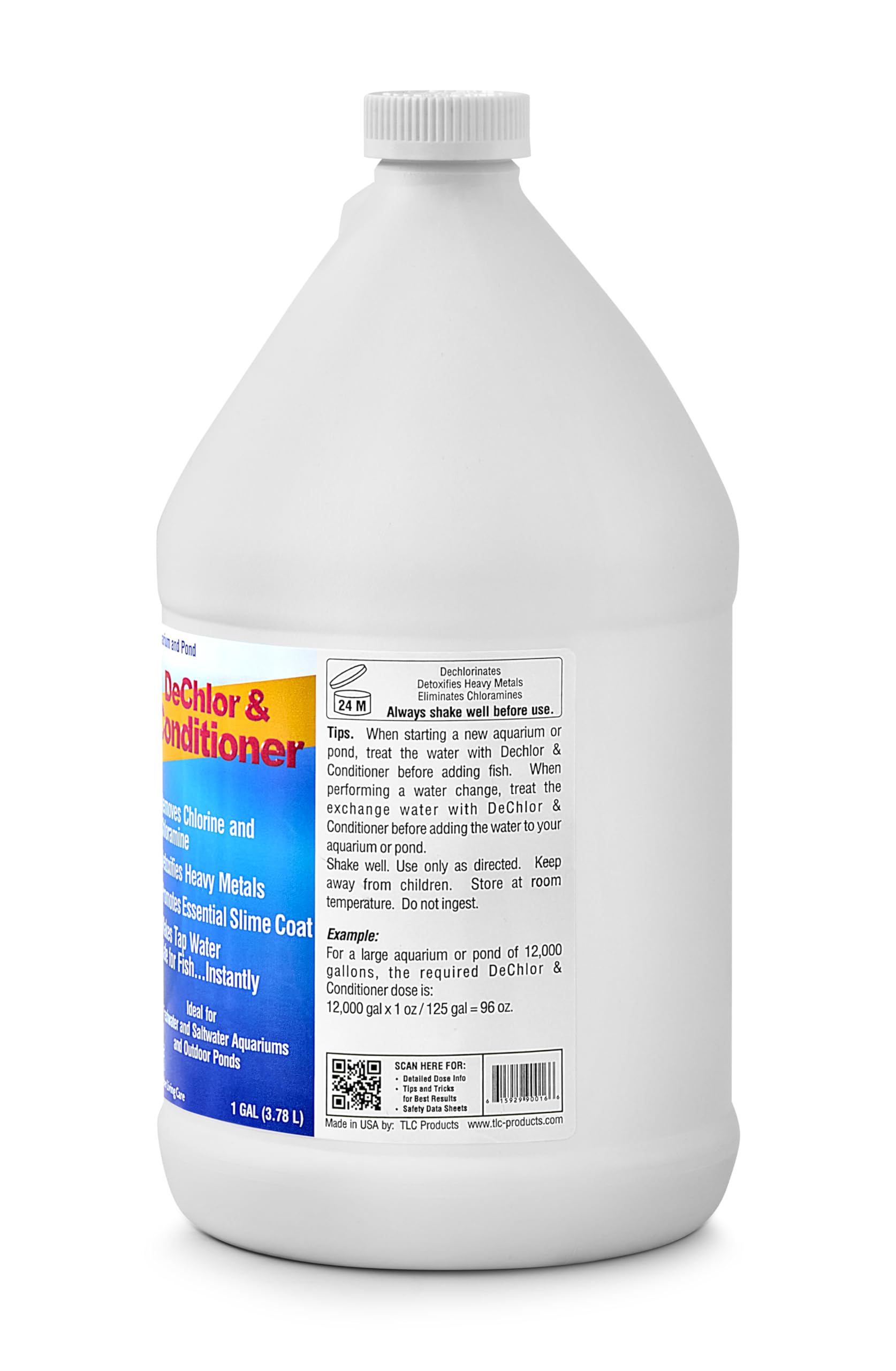 TLC Products tableau de dosage lisible assurant un traitement précis de l'eau