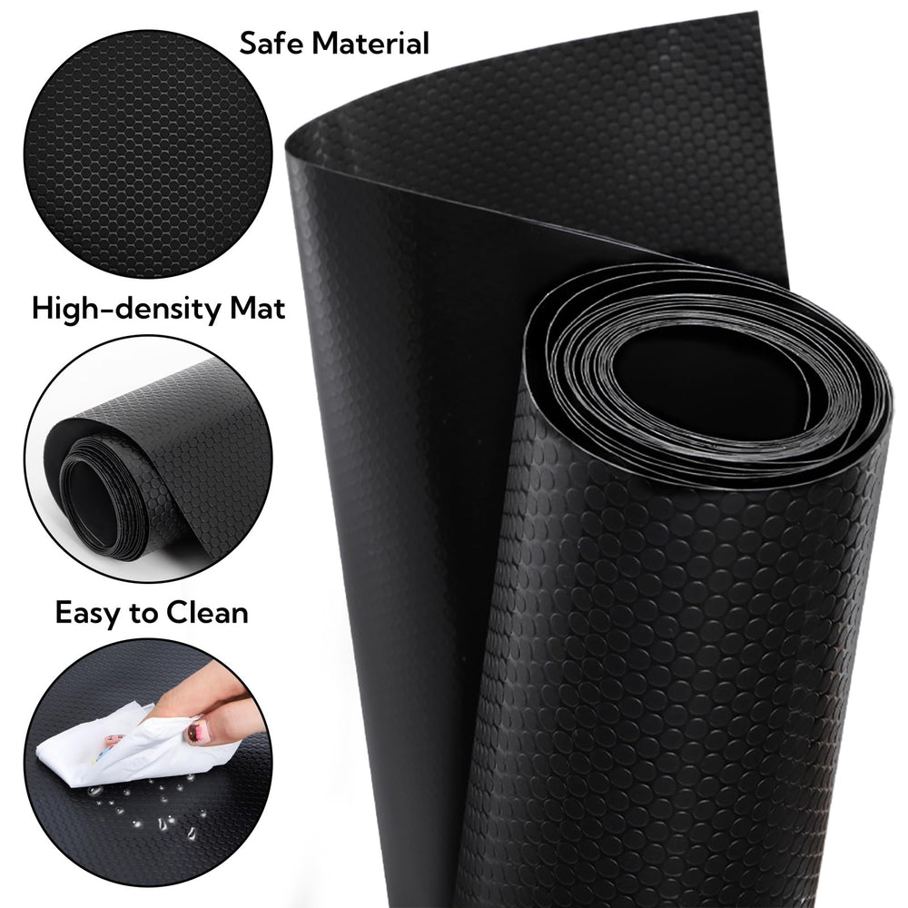 Tlence tapis en usage avec gecko léopard montrant surface sécurisée