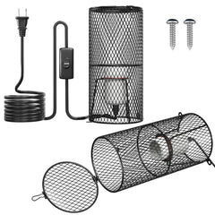 TobeBright vue avant de la protection de lampe montrant la grille et la sécurité