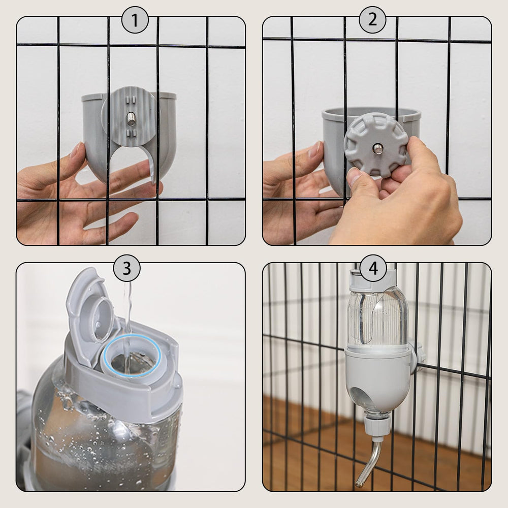 TOKAYIFE bouteille en situation dans une cage propre pour hydratation pratique