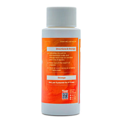 ToltraMax suspension montrant la texture homogène pour dosage précis