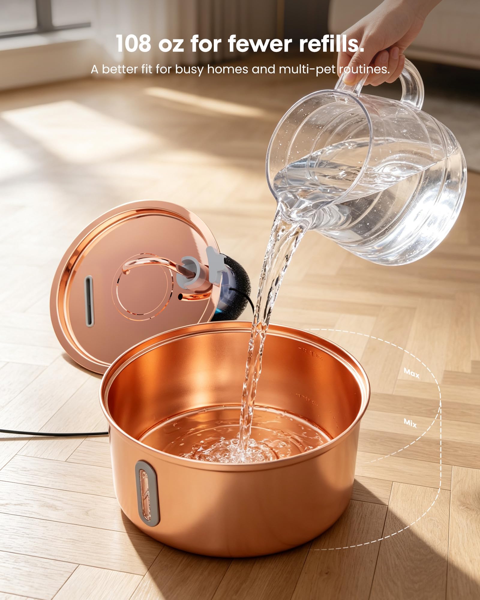 tomxcute fenêtre de niveau visible, vérification rapide du niveau d'eau