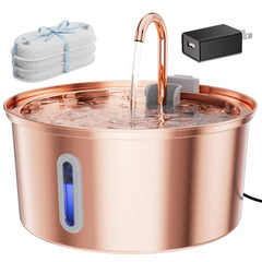 tomxcute fontaine face avant en cuivre, design élégant et hygiénique