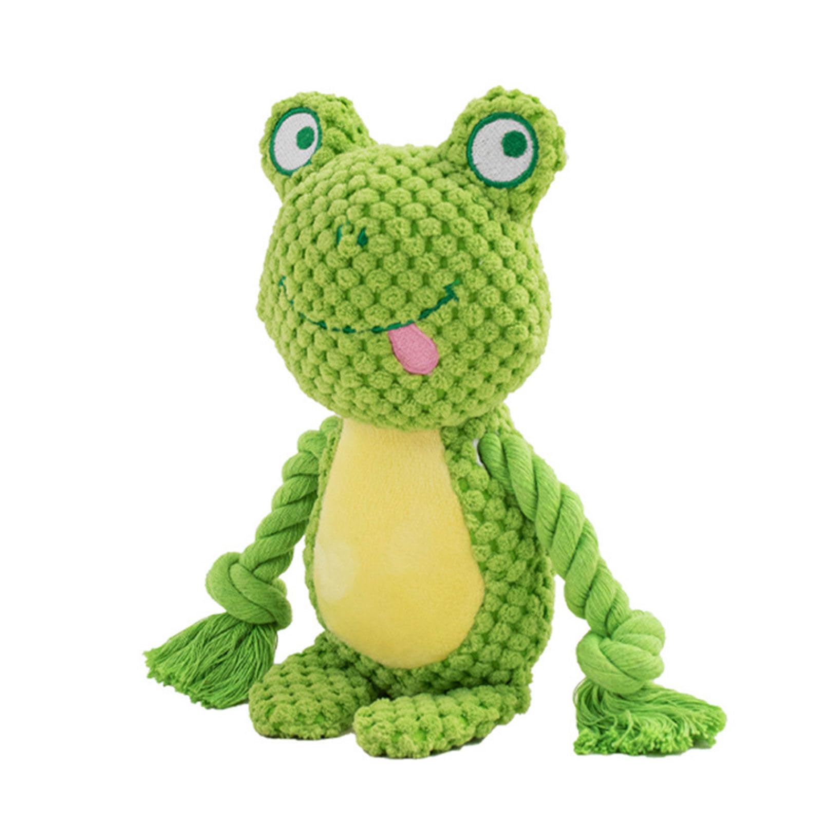 TONYFY grenouille vue avant, design adorable pour attirer le chien