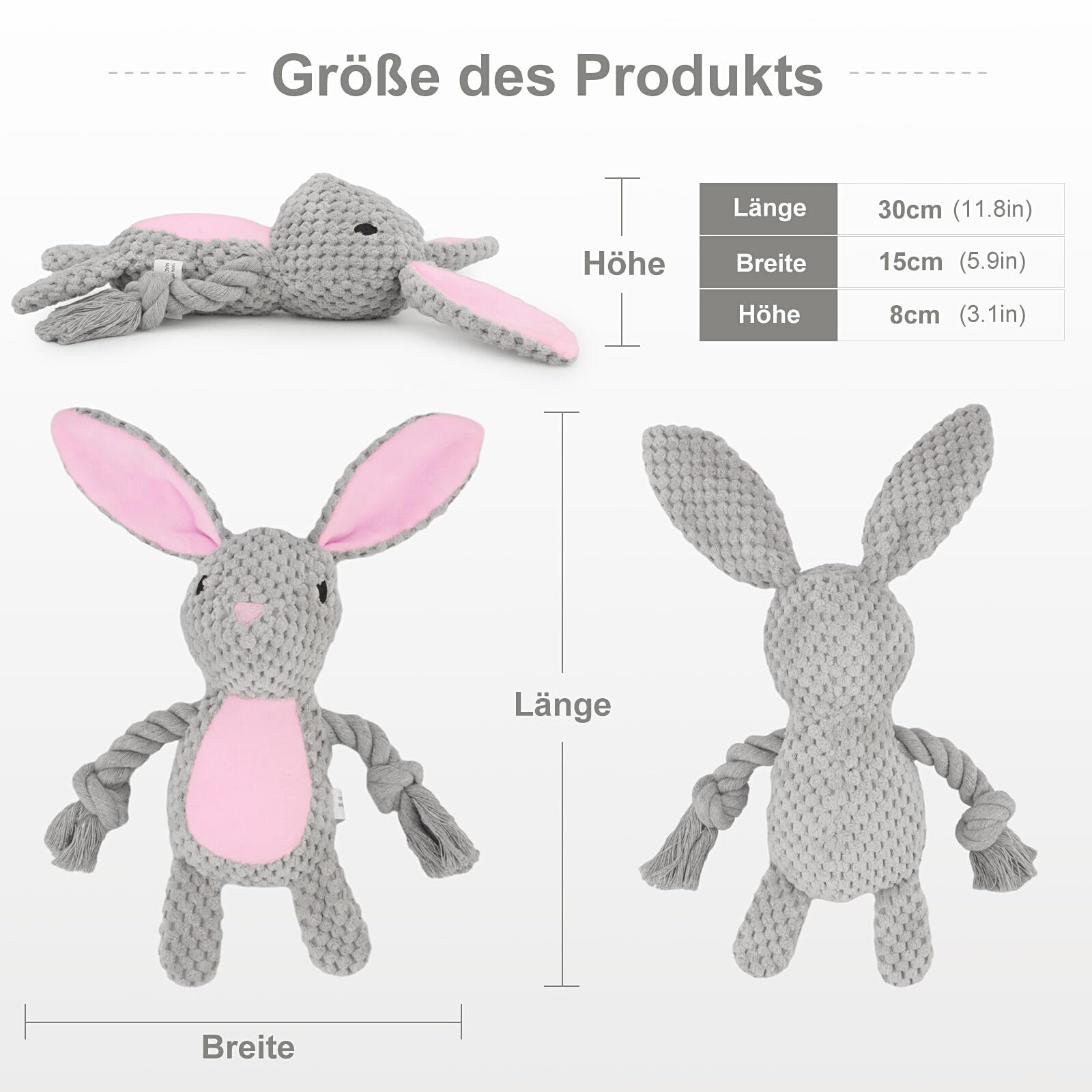 TONYFY détail papier crinkle produisant son pour stimuler chien
