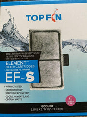 Top Fin vue avant du paquet de six cartouches, remplacement pratique