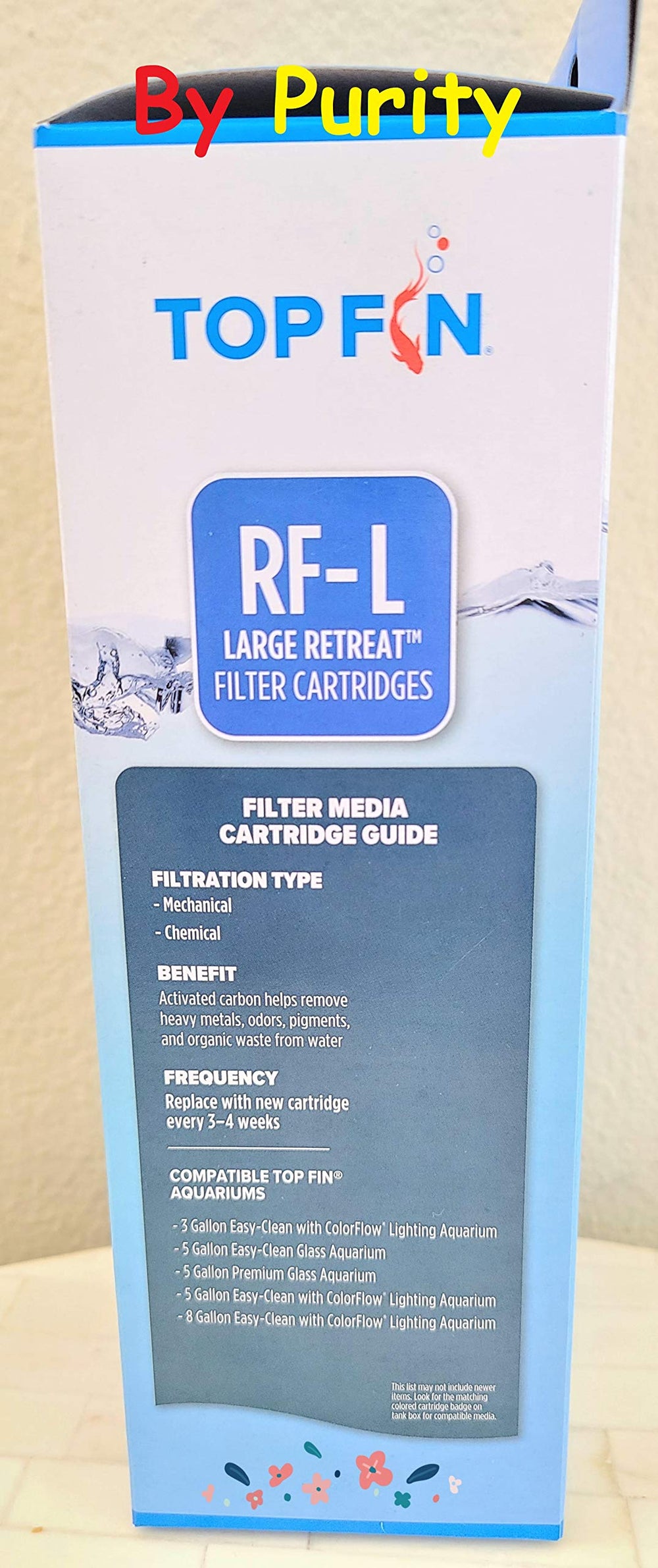 Top Fin paquet de six cartouches RF-L pour économie et disponibilité