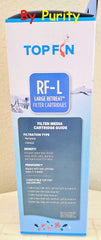 Top Fin paquet de six cartouches RF-L pour économie et disponibilité