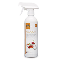 Top Performance GloCoat emballage avant montrant format et étiquette, facilité d'utilisation