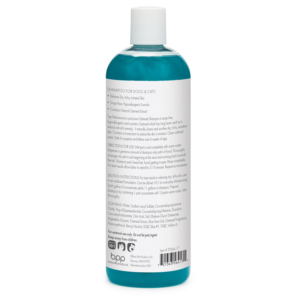 Top Performance application sur chien montrant pelage plus doux et hydraté