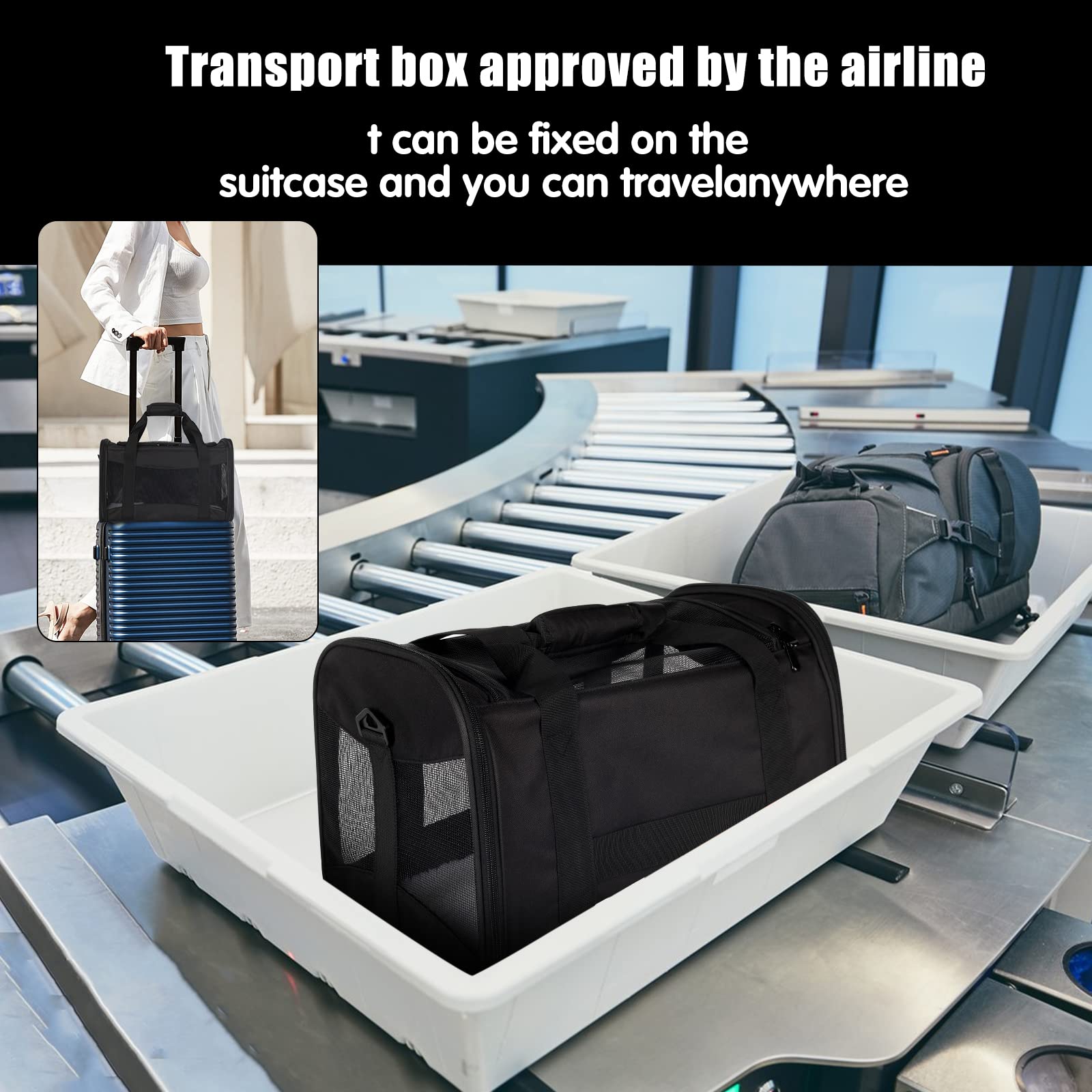 Top tasta transporteur plié pour rangement peu encombrant