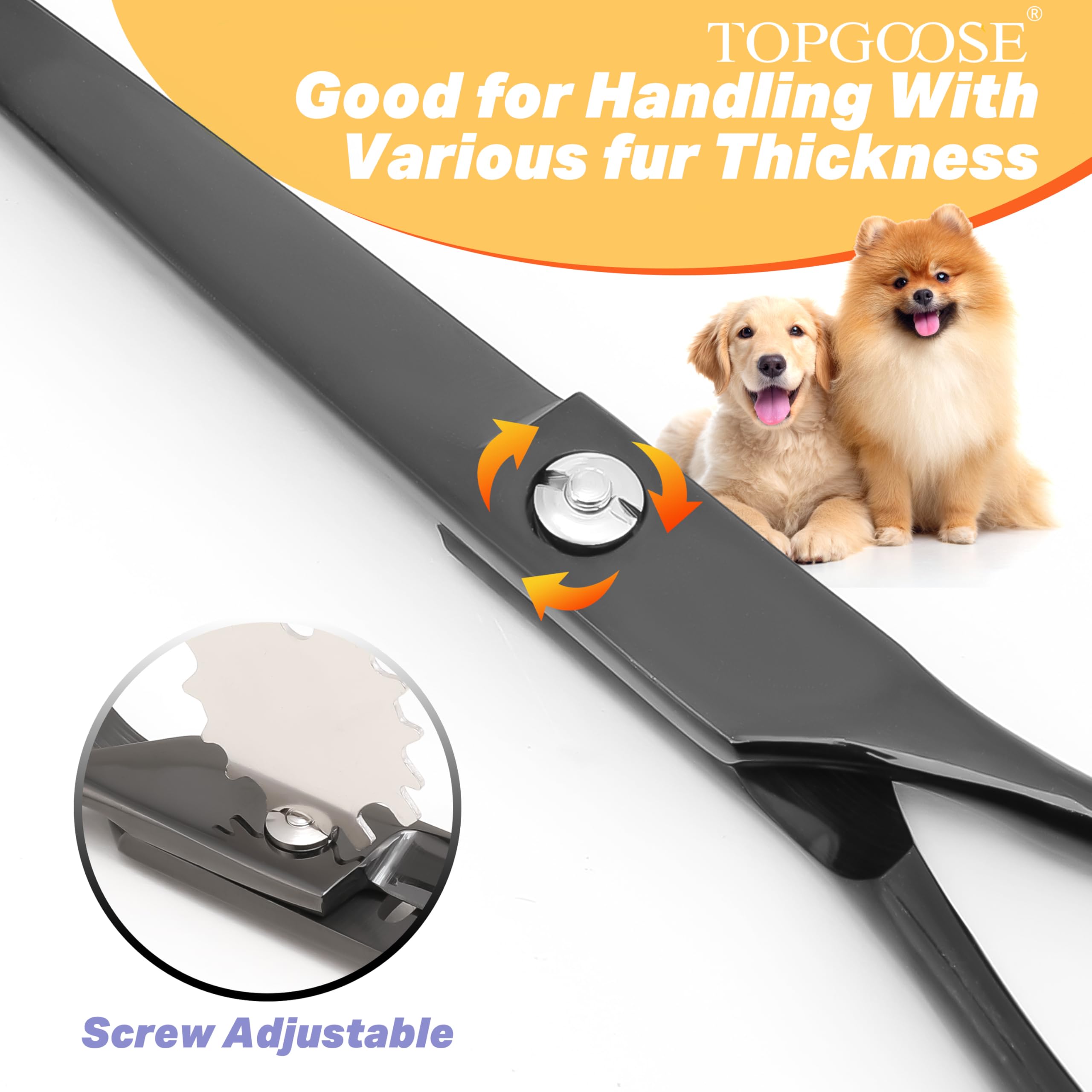 TOPGOOSE - détail du manche ergonomique réduisant la fatigue et améliorant la prise