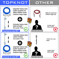 TOPKNOT rotule 360° en acier pour rotation sans enchevêtrement bénéfique