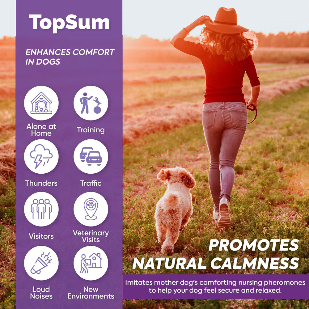 TopSum diffuseur branché en prise violet pour diffusion constante apaisante