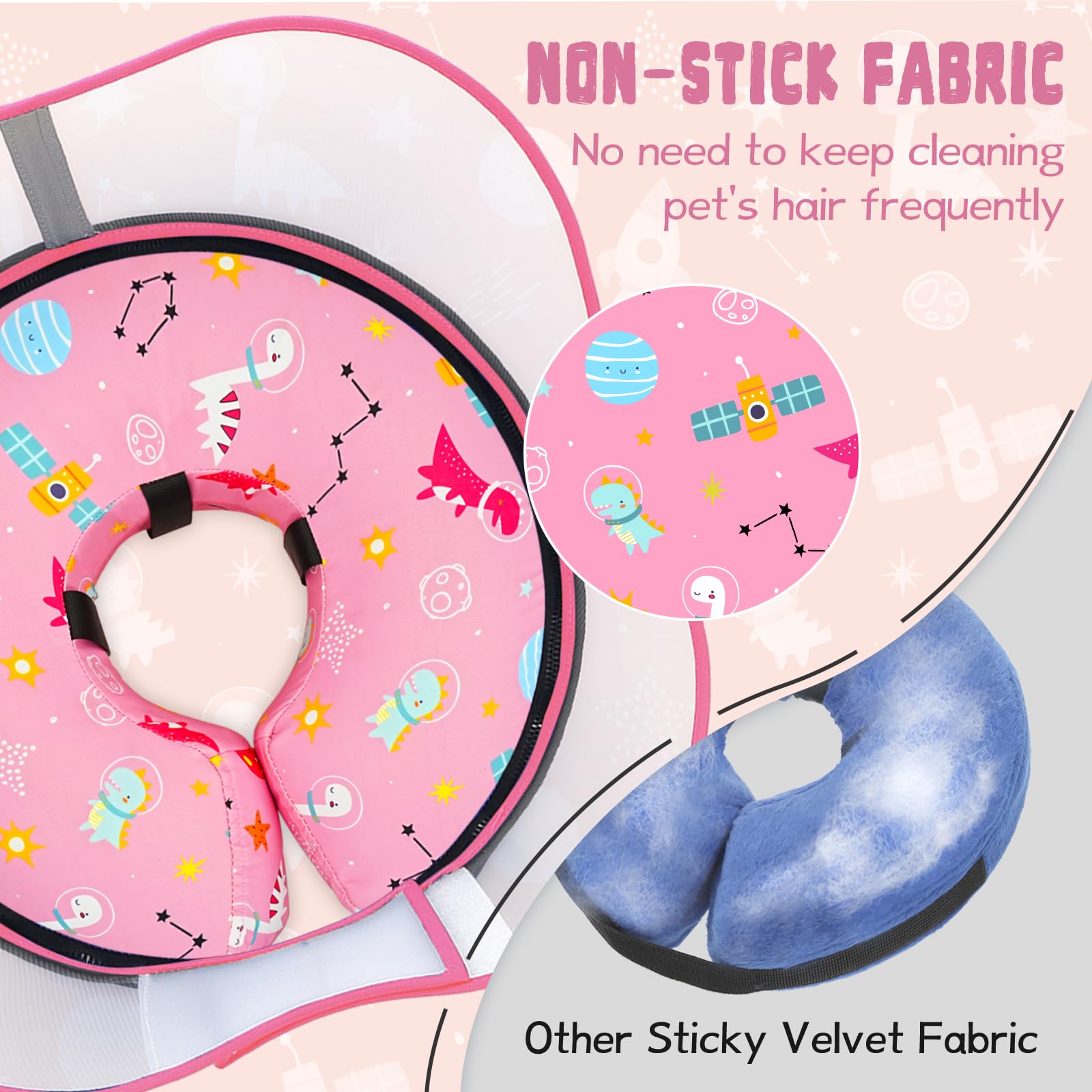 Toptakeit chien portant le collier en extérieur pour liberté de mouvement