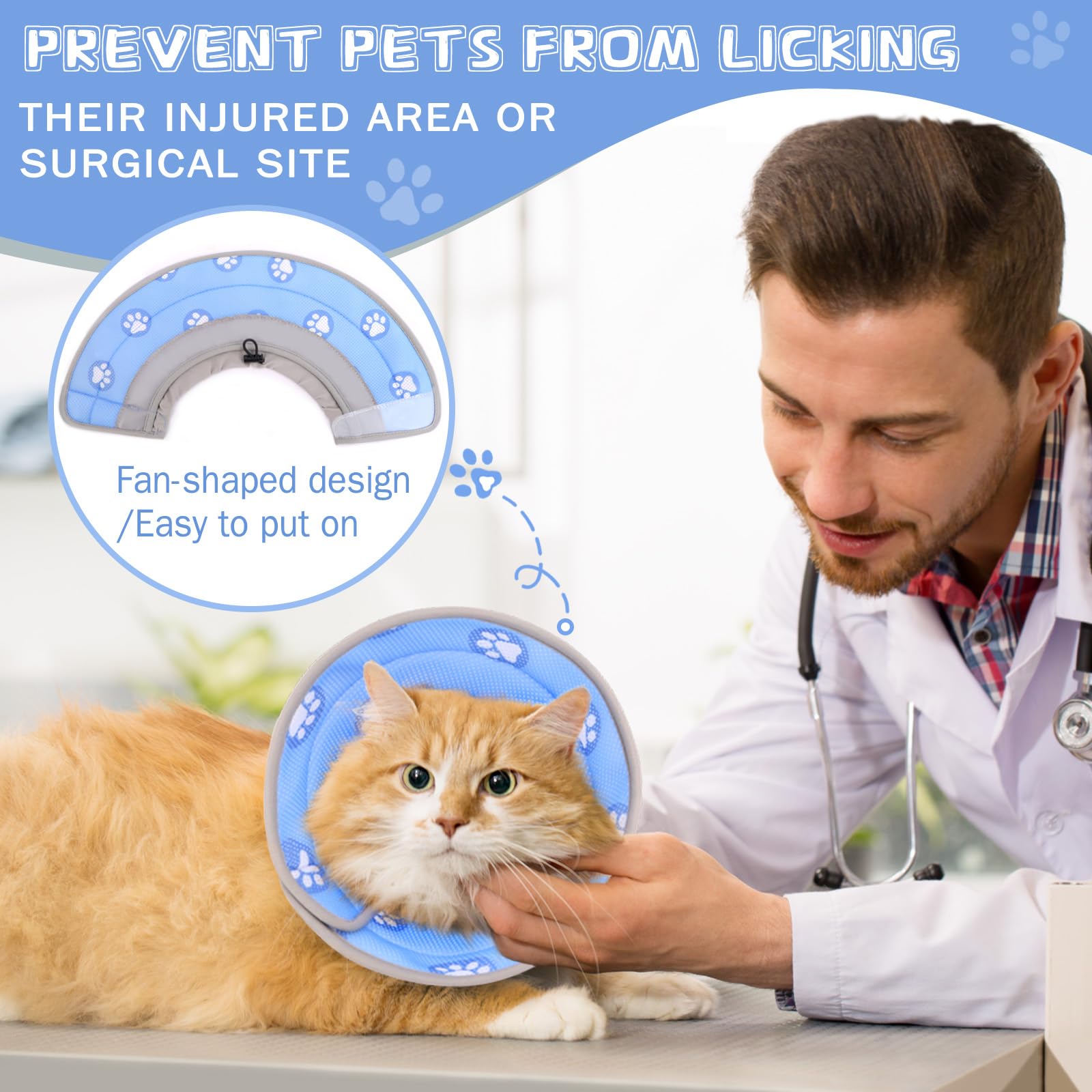 Toptakeit détail mousse EPE illustrant amorti et confort pour le chat
