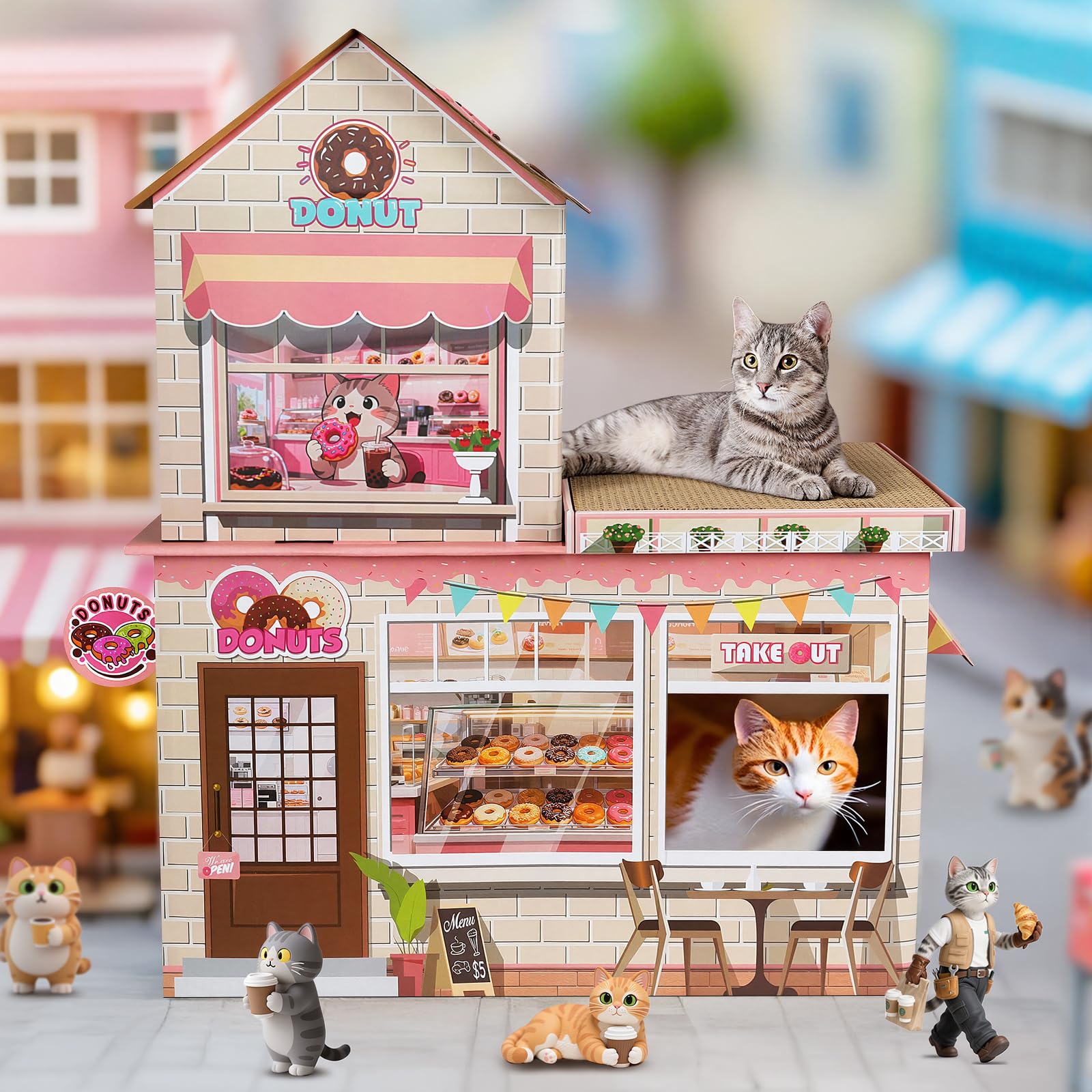TOYSBOOM intérieur niveau inférieur montrant une cachette confortable