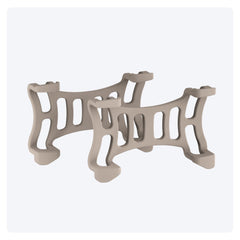 Tractive clips marron vue avant emballage, fixation sûre