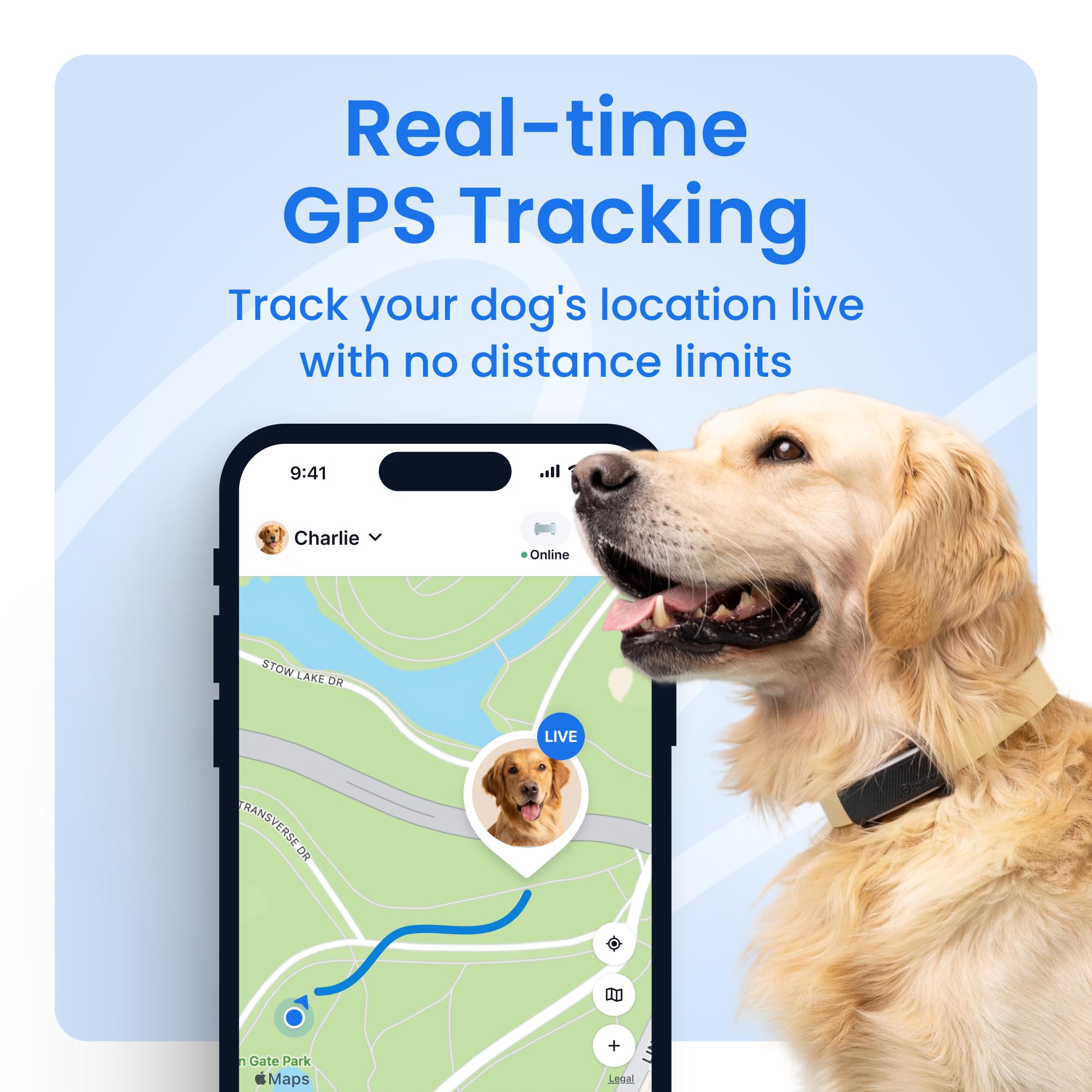 Gros plan du module Tractive mettant en valeur l’antenne et la robustesse pour sécurité