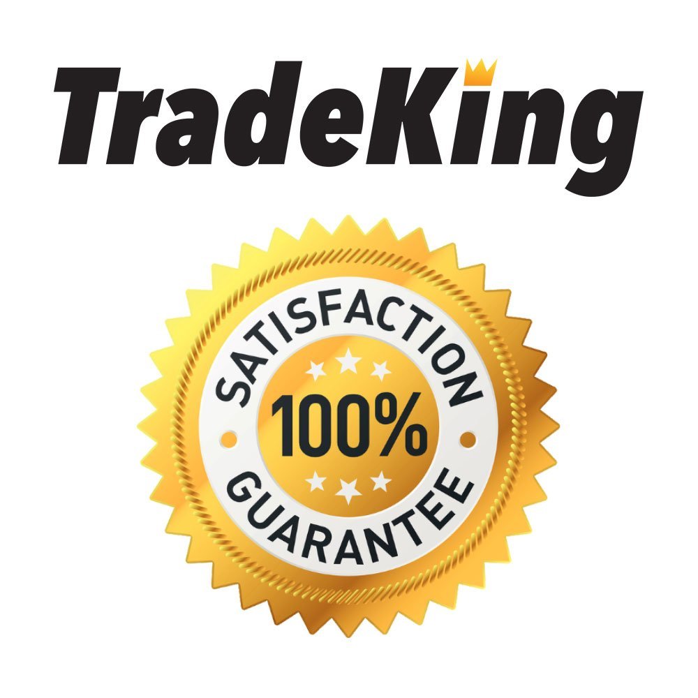 TradeKing grillons près d'une pièce pour comparaison d'échelle et portion