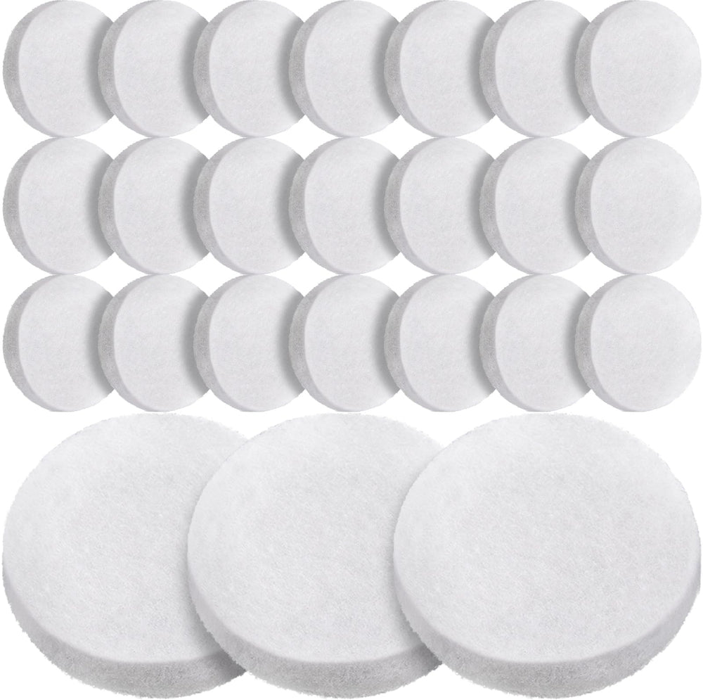 Tranqun tampon face avant montrant dimension et bord net pour une filtration efficace
