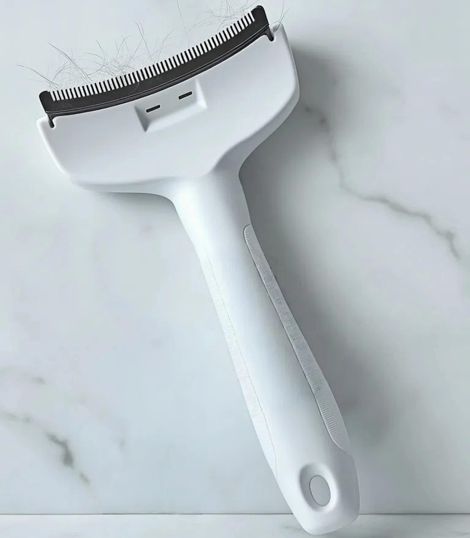 Treayes brosse blanche vue de face pour un brossage précis