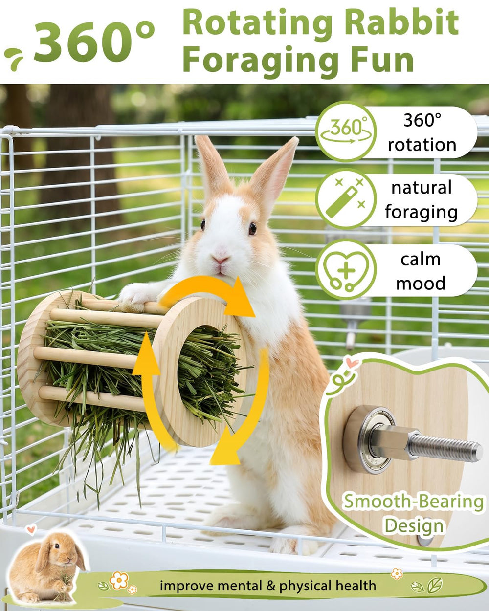 TriGia Paws gros plan bois naturel sûr et sans cire