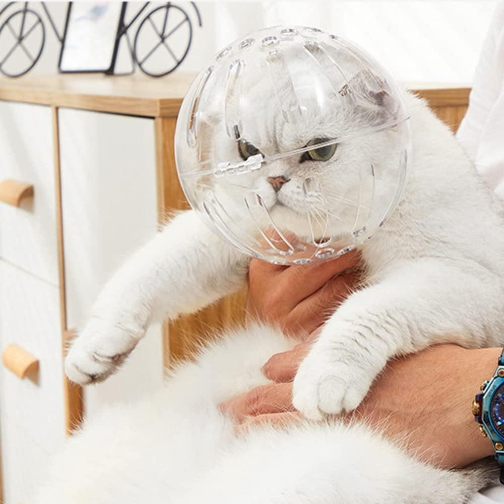 Trivolein casque chat stockage et nettoyage facile entre deux usages