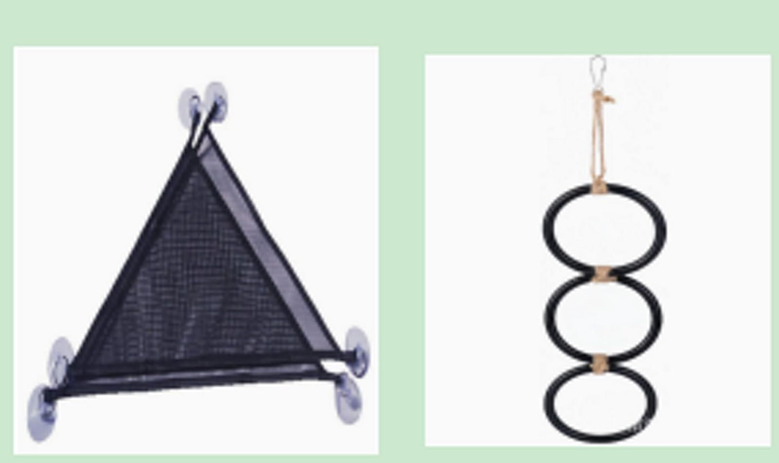 Trivolein pack comprenant 2 hamacs et 1 anneau complet