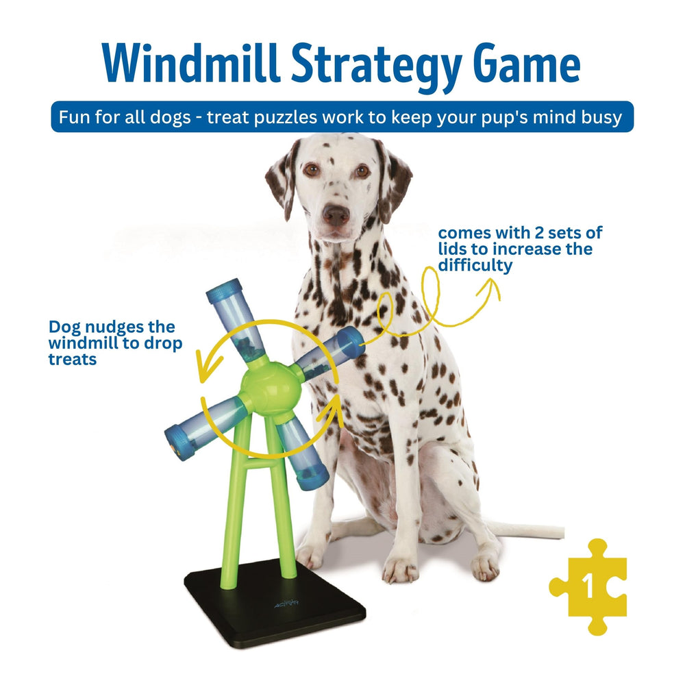 TRIXIE Windmill packaging et livret d'instructions pour démarrage rapide