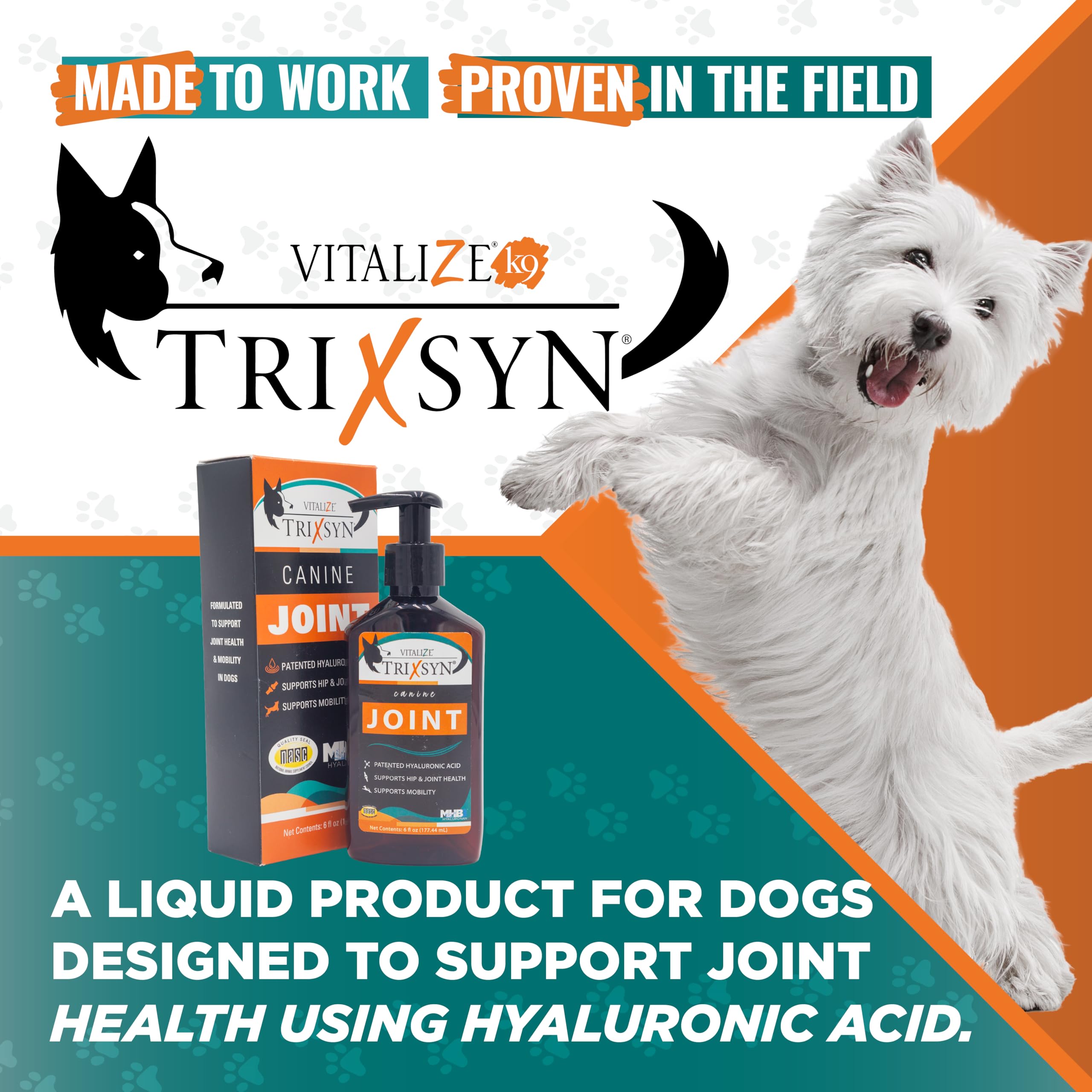 TRIXSYN Vitalize bouchon doseur en gros plan pour un dosage précis